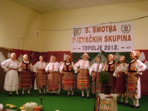 Topolje - 5. smotra pjevačkih skupina, listopad 2012.